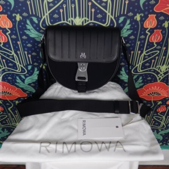 RIMOWA Bags Authentic Rimowa Never Still Black Crossbody Canvas